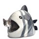 Fish Wool Pet Cave Orange