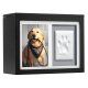 Pet Memory Box & Pawprint Impression Kit Espresso