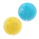 Boundr® 2-Pack Dog Toy Ball for Play, Chew, and Fetch Aqua Dandelion
