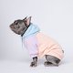 Cotton Candy Dog Hoodie M