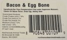 Display Crate REFILL, (no crate), 36 Cookies - Bacon & Egg B