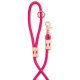 Hot Pink Marine Rope Dog Leash Standard 5 feet