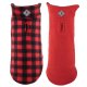 Fargo Fleece Jacket Orange/Navy Plaid