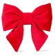 Cranberry Velvet Lady Dog Bow Large