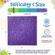 Bones Design Emat Enrichment Licking Mat Purple Bones E-Mat