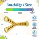 MOD Wishbone Ultra Durable Nylon Dog Chew Toy for Aggressive