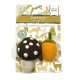 Cat Toy, Pack 2, Mushroom & Acorn