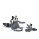 Reggie Raccoon Knottie® Plush Dog Toy Large
