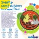 Great Outdoors Design eBowl Enrichment Slow Feeder Bowl for Green