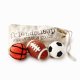 Sporty Pet Eco Toys/Fresheners - Set of 3 With Bag