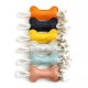 Bone Shape Soft Plush Stocking Stuffer Dog Toy