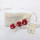 Red Amanita Mushrooms Eco Toys/Fresheners - Set of 3 With Bag