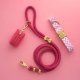 Hot Pink Marine Rope Dog Leash Standard 5 feet
