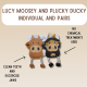 All-Natural Besties for Dogs. Six animal options! Bow Wow Cow