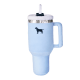 PUPROAR Pup Cup Tumbler Plush  Squeaker Dog Toy Mint Green