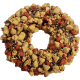 Gourmet Donut, Carob Peanut Butter & Bacon Crunch Donut Dog Treat
