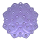 Mandala "Softie" eTray Enrichment Tray for Dogs Light Pink