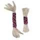 Dharma Dog Toy, Wool & Hemp Twist Pull, Purple/Green Size16