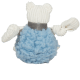 Durable Plush & Squeaky FlufferKnottie™ Whitney Polar Bear Large