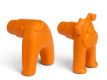Toppl® Stopper Treat Toy Plug Accessory Tangerine