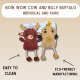 All-Natural Besties for Dogs. Six animal options! Bow Wow Cow