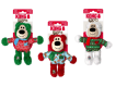 KONG Holiday Wild Knots Bear Assorted Sm/Md