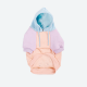 Cotton Candy Dog Hoodie 3XL