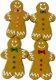 Gingerbread Man Dog Treats