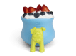 Toppl® Stopper Treat Toy Plug Accessory Aqua Blue