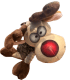 Holiday Ruffian Reindeer