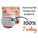 Turkey Chips Snack Packs for Dogs (24)