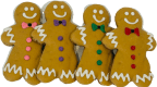 Gingerbread Man Dog Treats