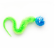Wiggly Ball - Solid Marbled Cat Toy Bouncy Ball Free-hanging on 4x4 header card
