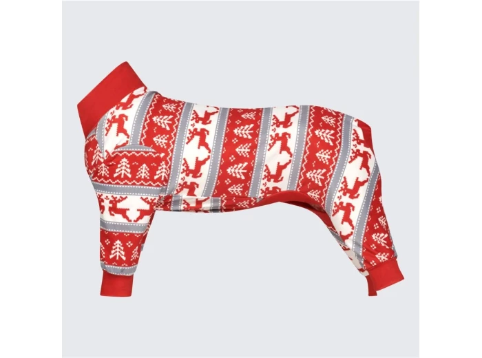 Dog Christmas Pajama - Winter Wonderland M