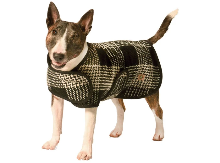 Black and White Dog Blanket Coat XL