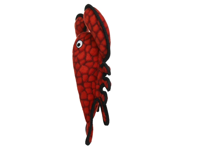 Tuffy Ocean Lobster, Durable, Tough, Squeaky Dog Toy