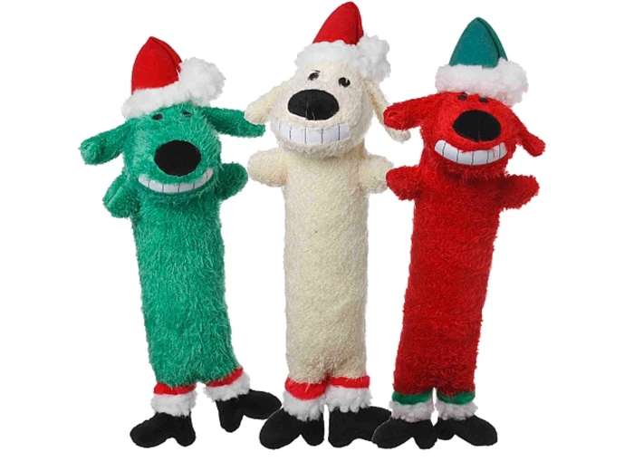 Multipet Loofa Santa (Asst Colors) 12"