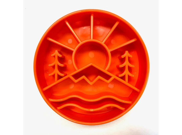 Great Outdoors Design eBowl Enrichment Slow Feeder Bowl for Green