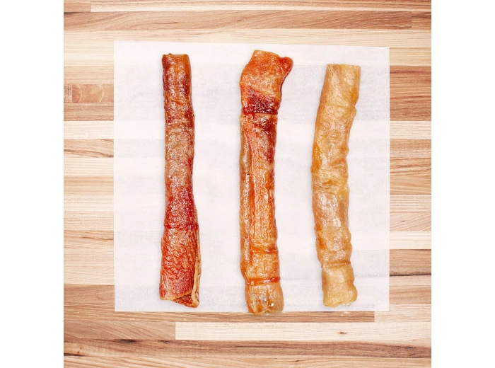 Bulk Chew: Hog Hide Roll Large (6"-8")