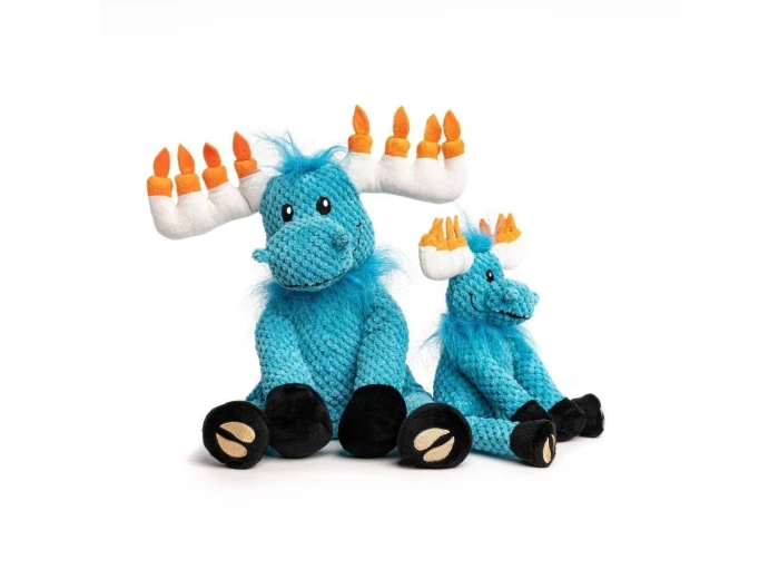 Hanukkah Moose Floppy Dog Toy small