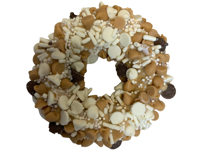 Gourmet Donut, Peanut Butter Cup Blizzard Donut Dog Treat