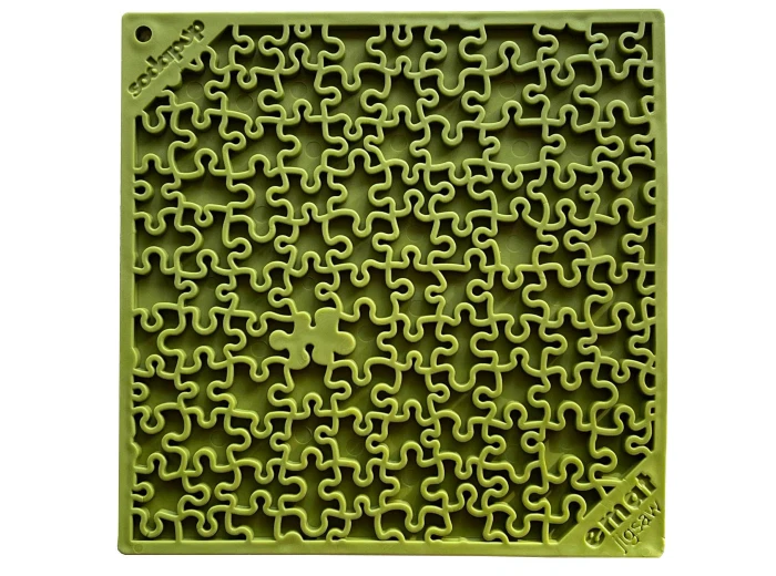 Jigsaw Design Emat Enrichment Licking Mat pink