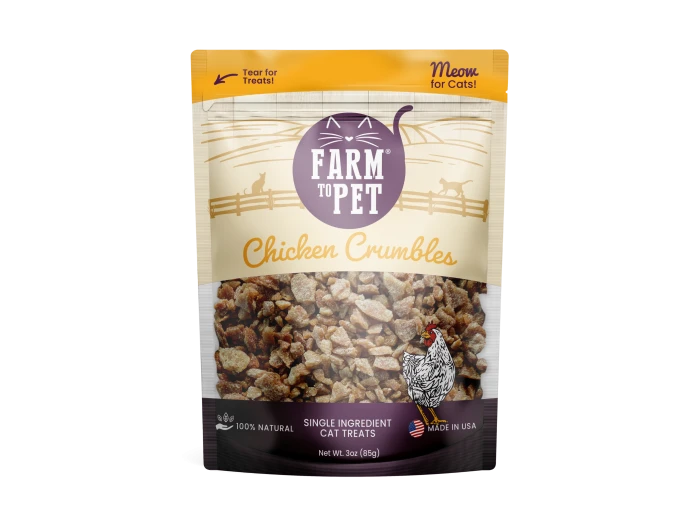Chicken Crumbles for Cats
