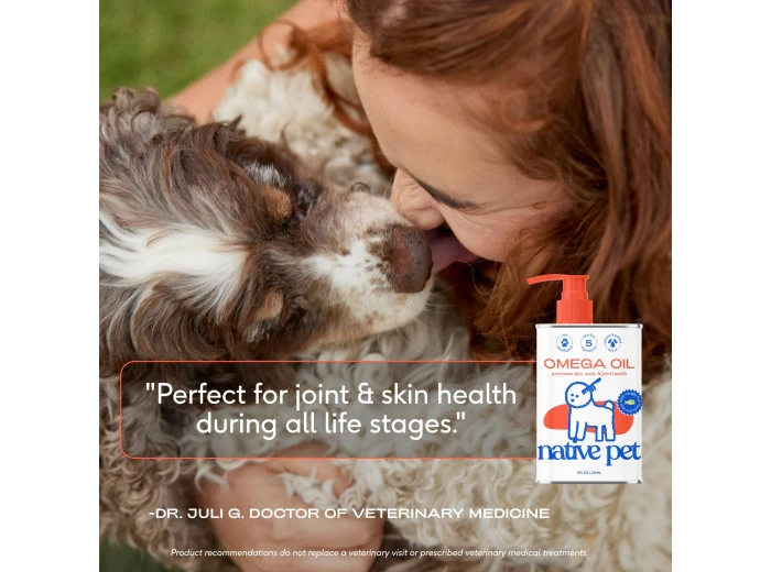 Omega-3 Fish Oil, Skin & Coat Health Supplement for Dogs 8 oz