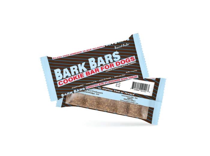 Bark Bars - 1.5 oz - Individual Bars - 6 pack Peanut Butter & Carob Chip