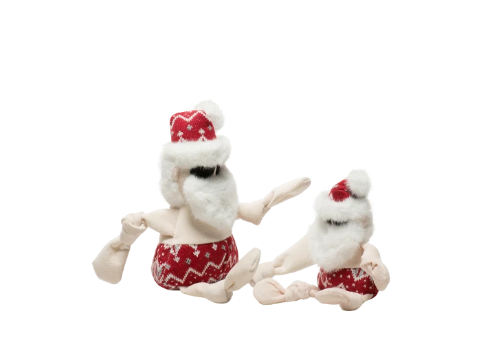 Beach Bum Santa Knottie® Plush Dog Toy Small