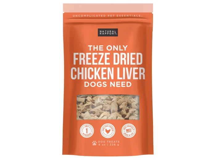 The Only Freeze Dried Chicken Liver Dogs Need Bulk - 5 pounds