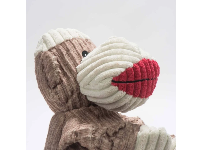 Stuey Sock Monkey Knottie® Plush Dog Toy Large