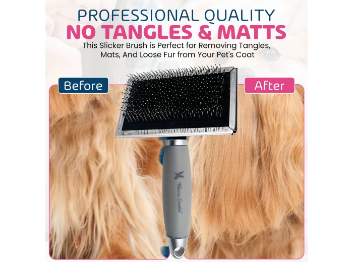 Gel-Handle Slicker Brush