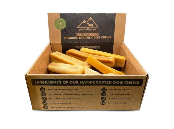 Pumpkin Yak Milk Chews - Large Sized 5 Pounds